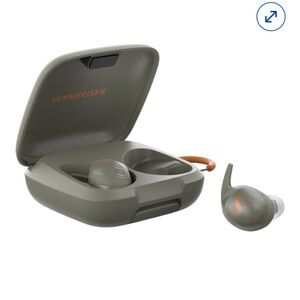 Sennheiser MOMENTUM Sport Earbuds in Black and Gray